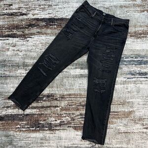 NEW BDG Black Stone Washed Distressed Denim Skinny Jeans